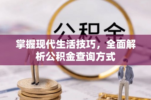 新县掌握现代生活技巧，全面解析公积金查询方式