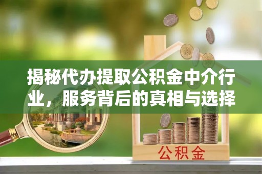 新县揭秘代办提取公积金中介行业，服务背后的真相与选择指南