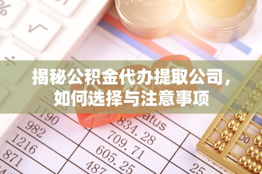 新县揭秘公积金代办提取公司，如何选择与注意事项