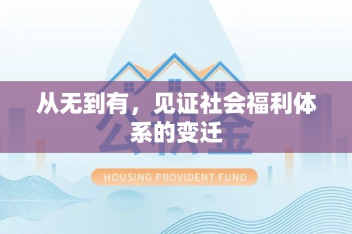 新县从无到有，见证社会福利体系的变迁