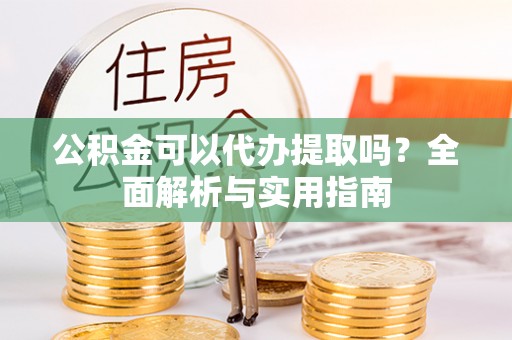 新县公积金可以代办提取吗？全面解析与实用指南
