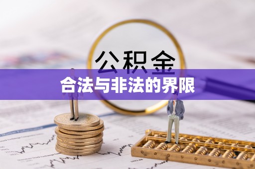 新县合法与非法的界限