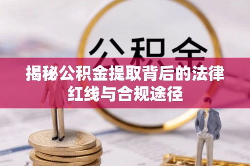 新县揭秘公积金提取背后的法律红线与合规途径