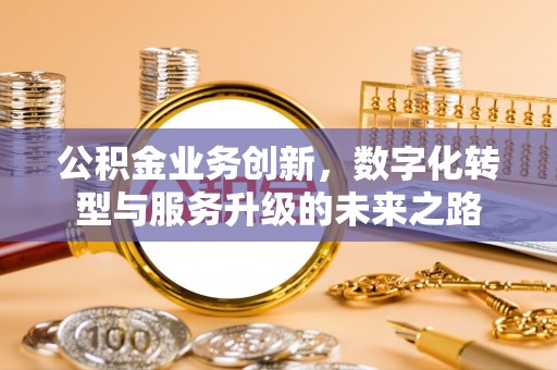 新县公积金业务创新，数字化转型与服务升级的未来之路