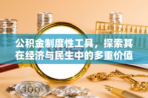 新县公积金制度性工具，探索其在经济与民生中的多重价值