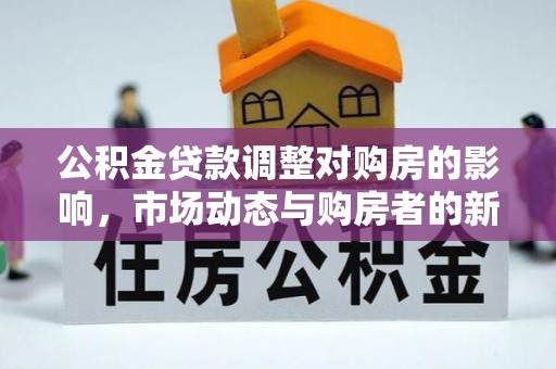 新县公积金贷款调整对购房的影响，市场动态与购房者的新选择